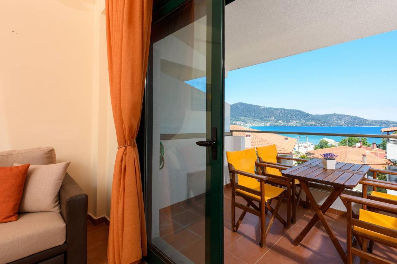 סקאלה פוטאמיאס Zoe'S Sea View Apartment מראה חיצוני תמונה