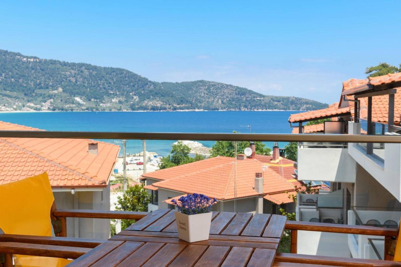 סקאלה פוטאמיאס Zoe'S Sea View Apartment מראה חיצוני תמונה